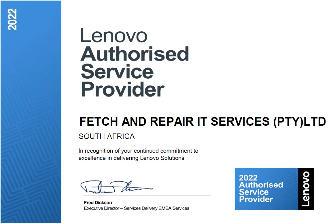 Lenovo 2022 Certification